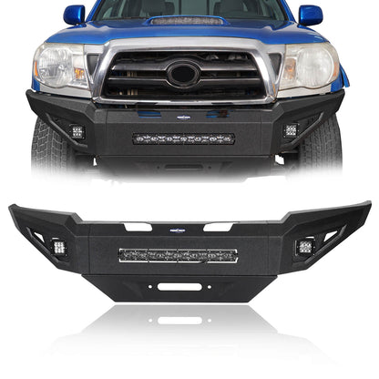 Toyota Tacoma Front & Rear Bumper for 2005-2011 Toyota Tacoma - LandShaker 4x4 b40194023-17