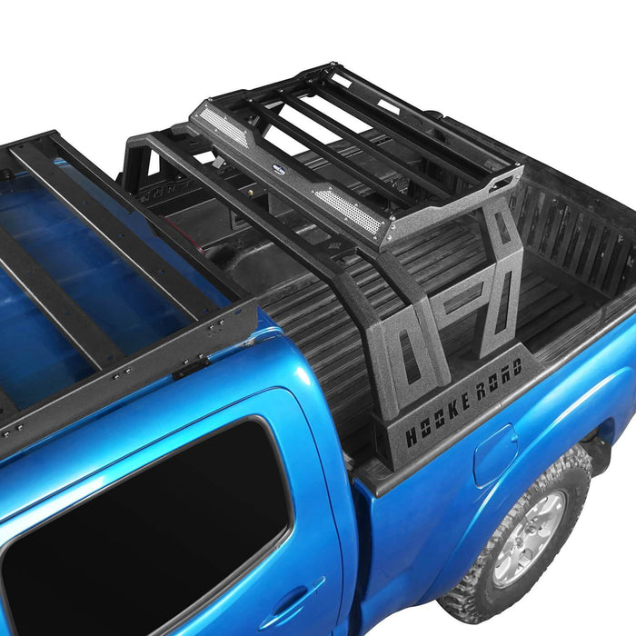 Metal Roll Bar Bed Rack(05-22 Toyota Tacoma)-LandShaker