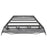 Roof Rack w/LED Lights Support Shark Fin Antenna(05-22 Toyota Tacoma 4 Doors Double Cab Gen 2/3)-LandShaker