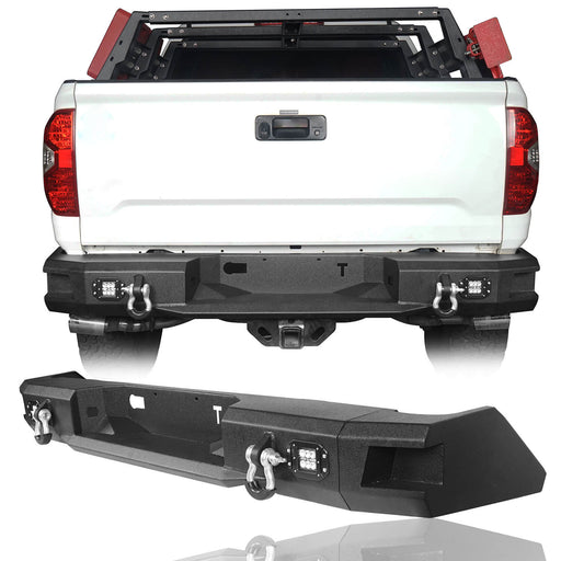 Toyota Tundra Rear Bumper Full Width Rear Bumper for 2014-2021 Toyota Tundra b5003 1