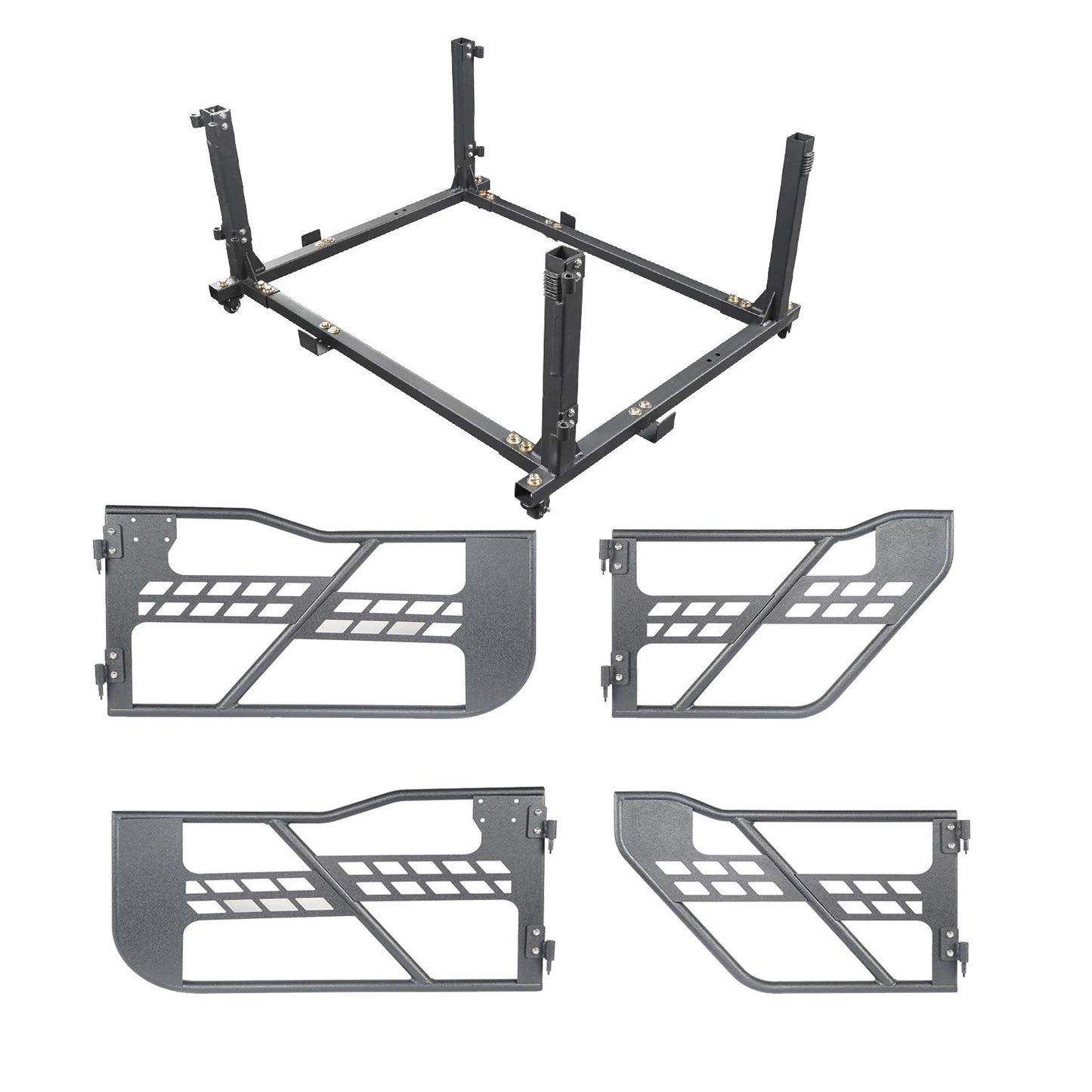 Tubular Door & Rock Crawler Door Storage(20-25 Jeep Gladiator JT & 18-25 Jeep Wrangler JL)-LandShaker
