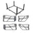 Tubular Door & Rock Crawler Door Storage(20-23 Jeep Gladiator JT & 18-23 Jeep Wrangler JL)-LandShaker