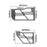 Tubular Door & Rock Crawler Door Storage(20-23 Jeep Gladiator JT & 18-23 Jeep Wrangler JL)-LandShaker