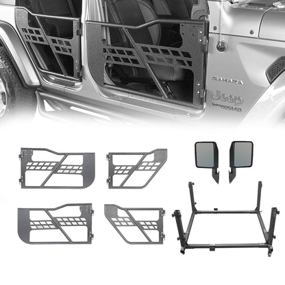 Tubular Door / Side Mirrors / Door Storage(20-25 Jeep Gladiator JT)-LandShaker