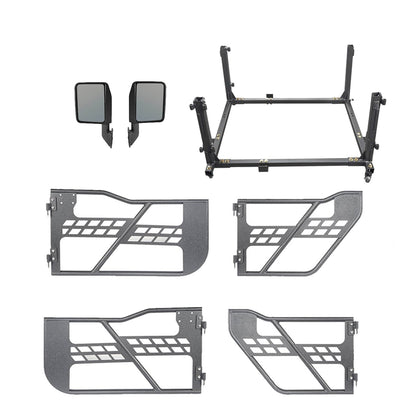 Tubular Door / Side Mirrors / Door Storage(20-25 Jeep Gladiator JT)-LandShaker