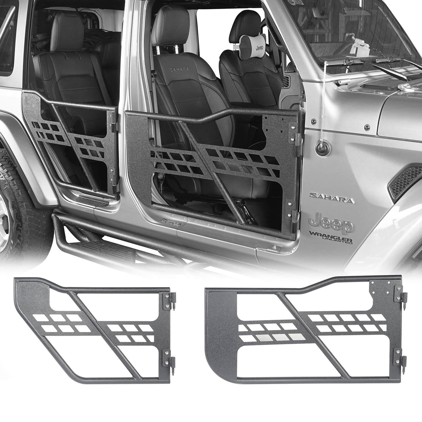 Tubular Door / Side Mirrors / Door Storage(20-25 Jeep Gladiator JT)-LandShaker