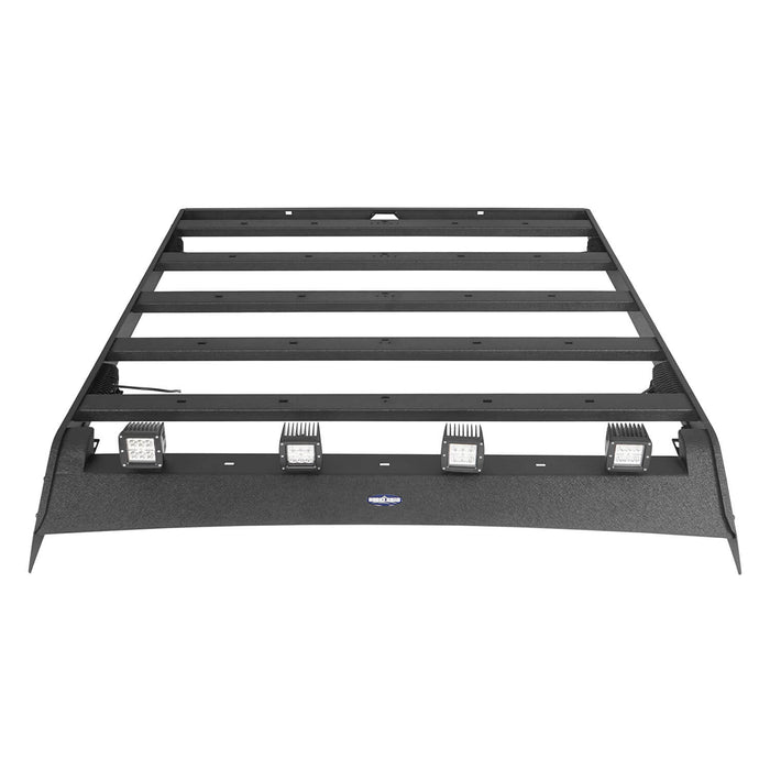 Hooke Road Tundra Roof Rack With Lights for 2007-2013 Toyota Tundra Crewmax Tundra Luggage Rack u-Box Offroad BXG5202 7
