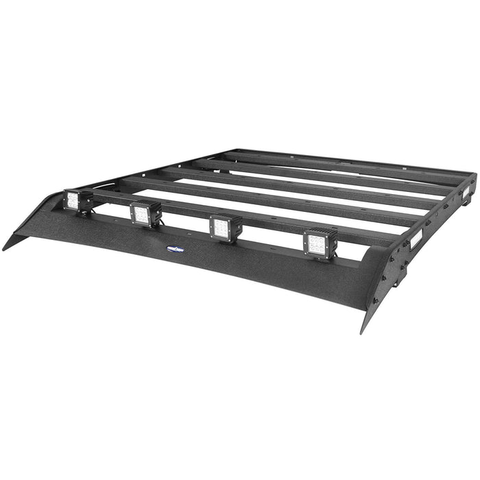 Hooke Road Tundra Roof Rack With Lights for 2007-2013 Toyota Tundra Crewmax Tundra Luggage Rack u-Box Offroad BXG5202 8