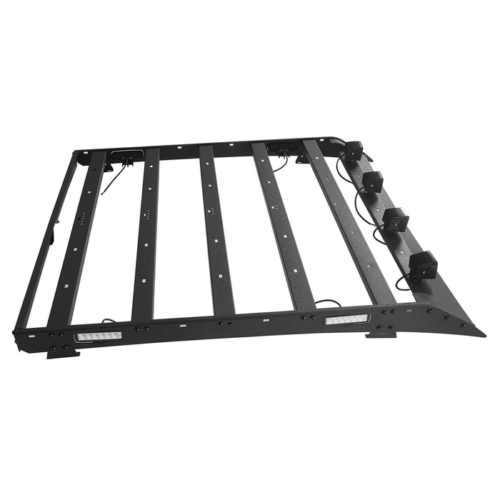 Hooke Road Tundra Roof Rack With Lights for 2007-2013 Toyota Tundra Crewmax Tundra Luggage Rack u-Box Offroad BXG5202 9