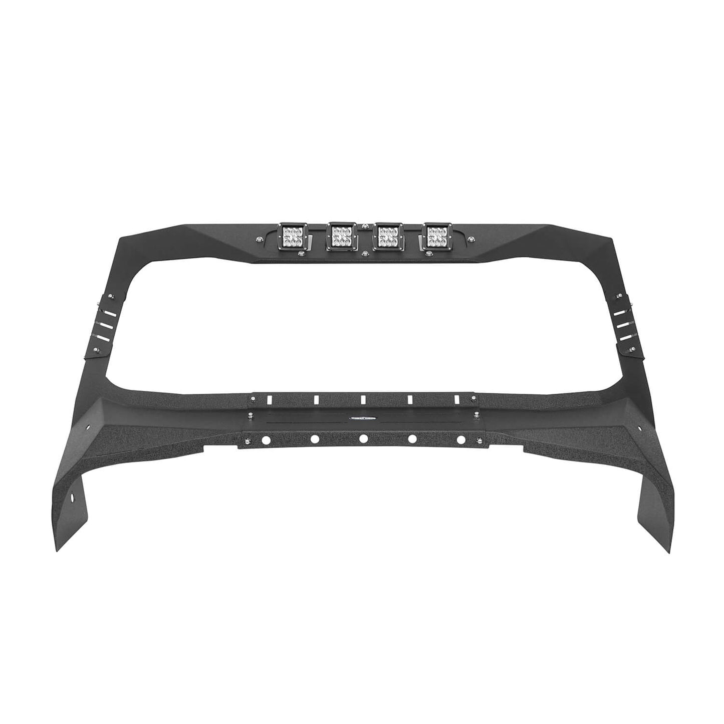 Windshield Frame Cover Visor Cowl Armor w/Lights(97-06 Jeep Wrangler TJ)-LandShaker