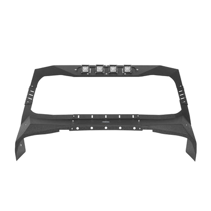 Windshield Frame Cover Visor Cowl Armor w/Lights(97-06 Jeep Wrangler TJ)-LandShaker