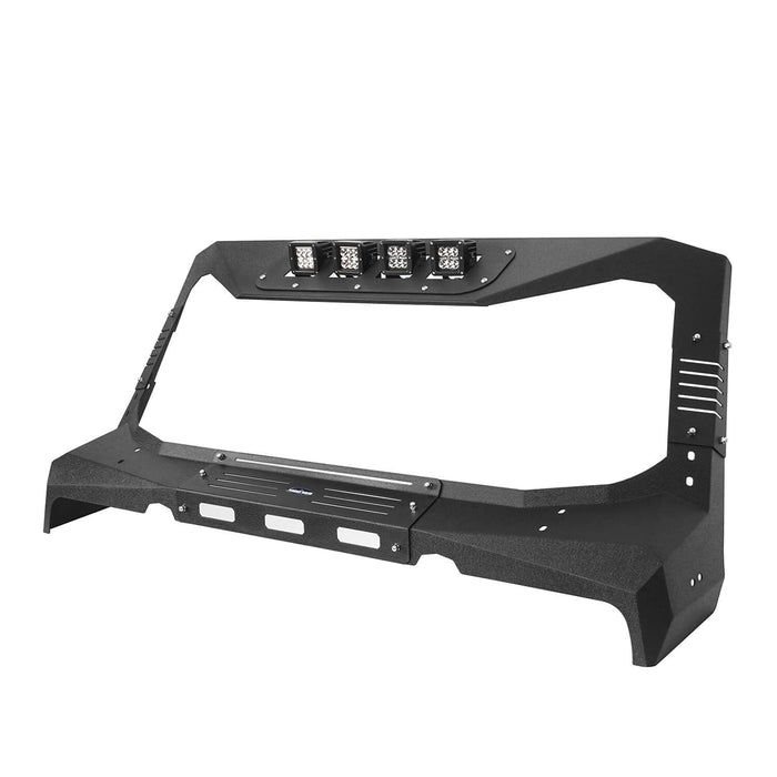 Windshield Frame Cover Visor Roof Sun Visor Cowl Body Armor(07-18 Jeep Wrangler JK)-LandShaker